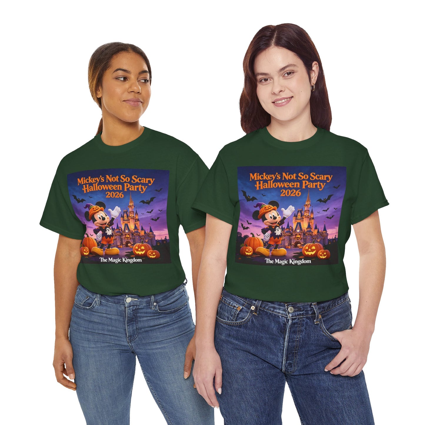 Halloween Party T‑Shirt — "Not So Scary" 2026 Magic Kingdom Tee