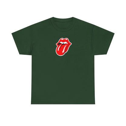 Rock Retro Red Tongue and Lips Graphic Tee
