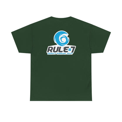 T-Shirt — Rule #7 “Don’t Freak Out” Logo Tee