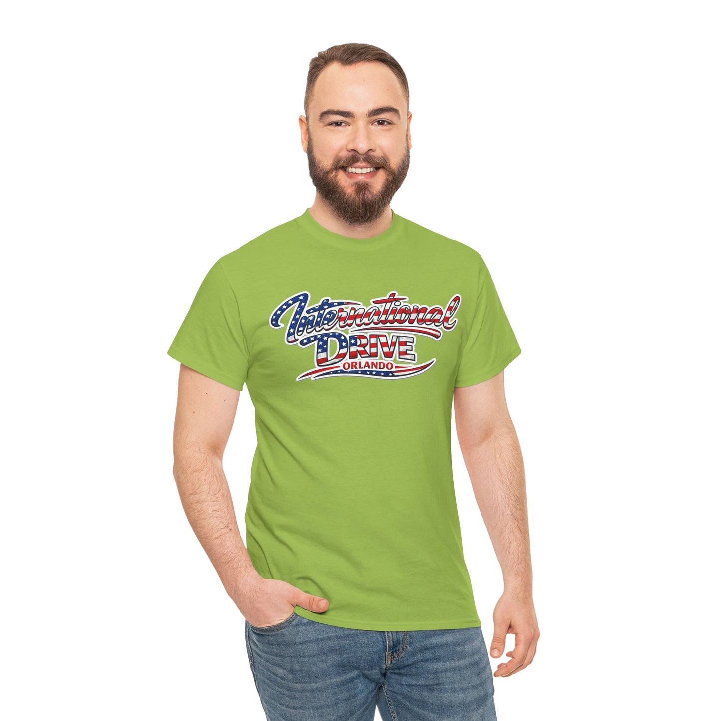 International Drive Orlando Unisex Heavy Cotton Tee