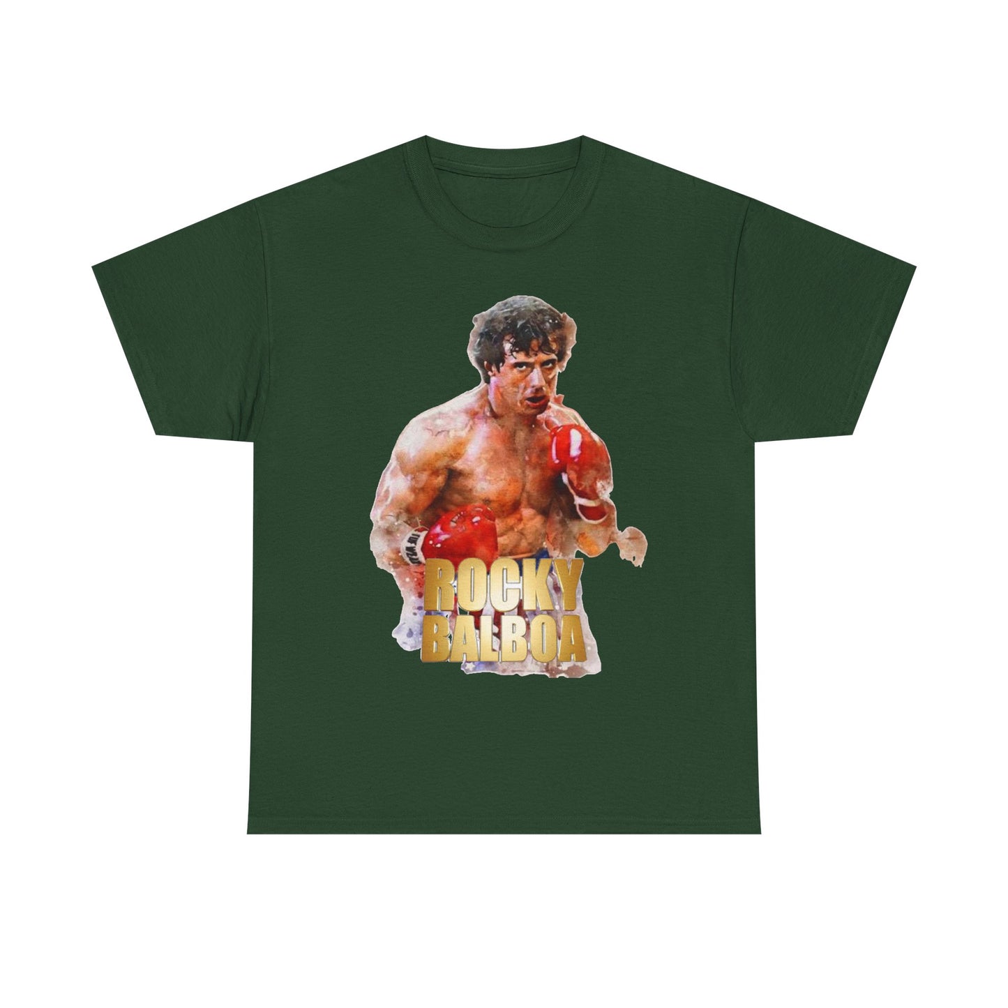 Boxing Rocky Balboa Graphic Tee – Retro Fighter Movie Shirt