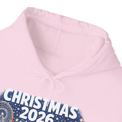 Christmas 2026 Holiday Hoodie — Festive Winter Village Sweatshirt