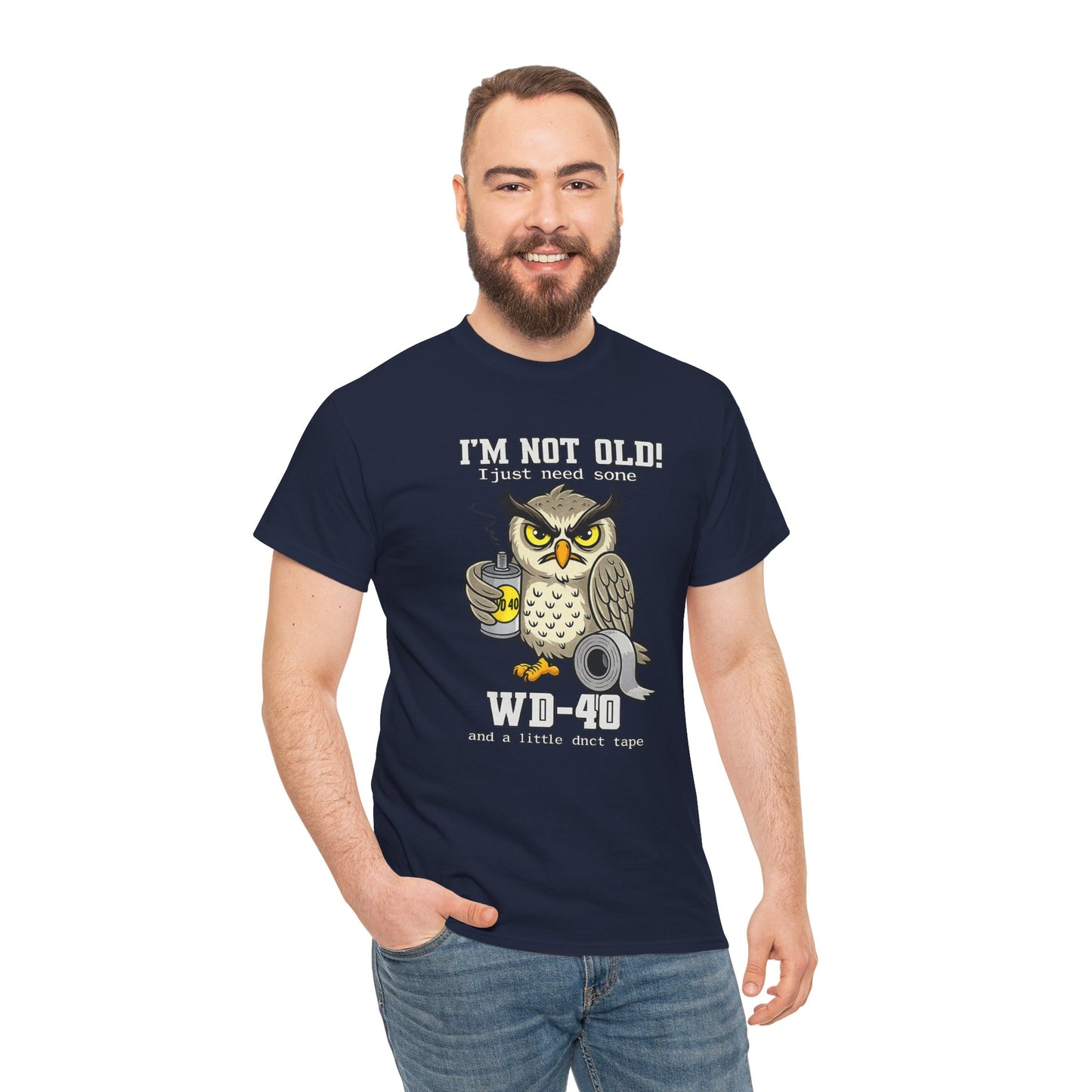 Owl 'I’m Not Old I Just Need More WD-40' T-Shirt