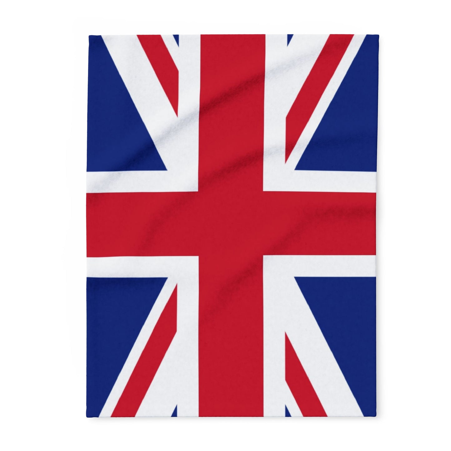Union Jack Fleece Blanket — British Flag Cozy Throw