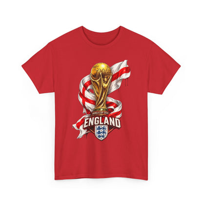 England World Cup Trophy T‑Shirt — St George's Cross Football Fan Tee