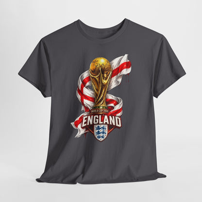 England World Cup Trophy T‑Shirt — St George's Cross Football Fan Tee