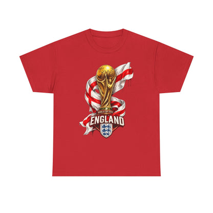 England World Cup Trophy T‑Shirt — St George's Cross Football Fan Tee