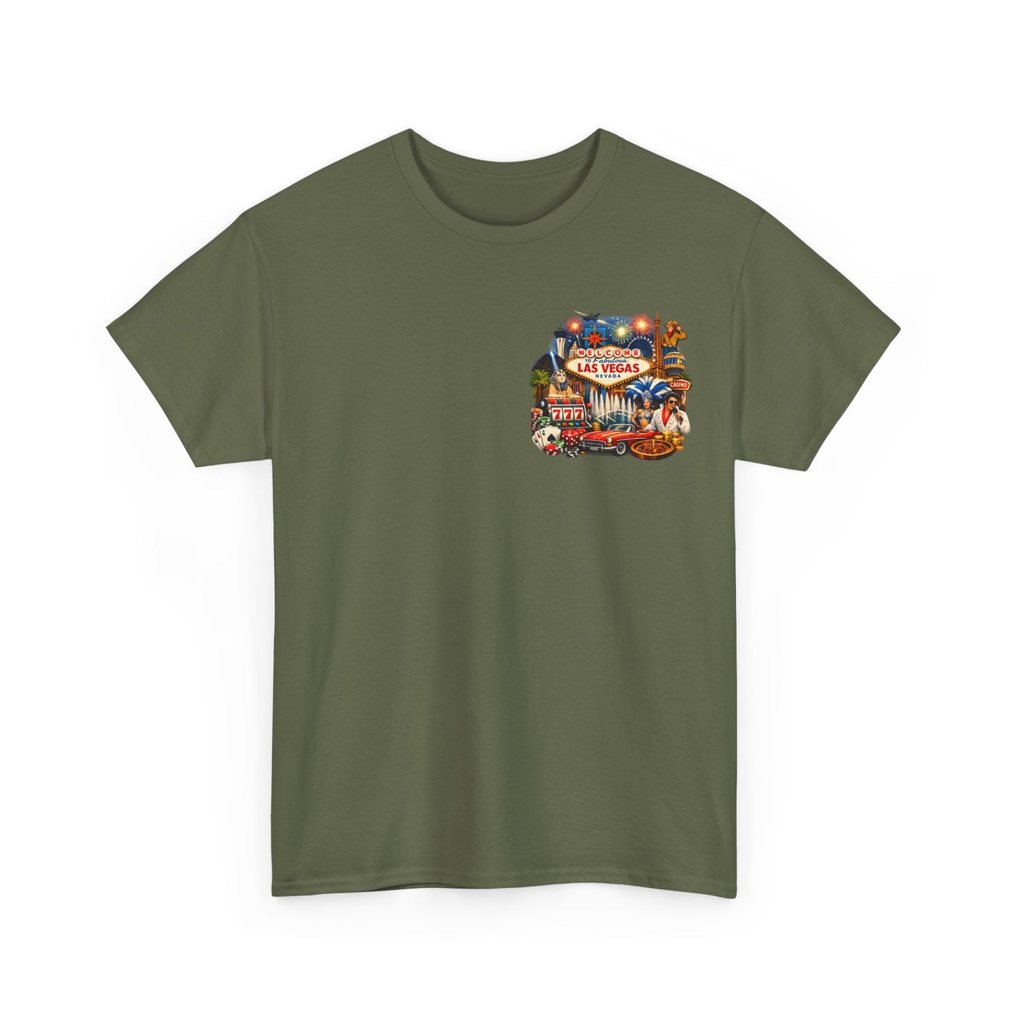 Las Vegas Vintage Collage T‑Shirt