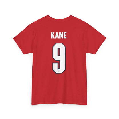 England Football T-Shirt — KANE #9 Red Soccer Shirt