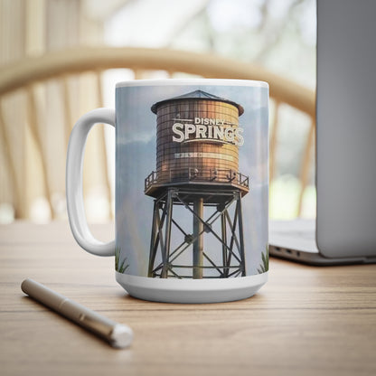 Disney Springs Water Tower Ceramic Coffee Mug — 11oz & 15oz