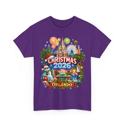 Christmas 2026 Orlando T-Shirt — Holiday Theme Park Souvenir Tee