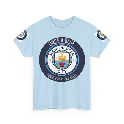 Manchester City 'Once A Blue' Tee — Former Players Club Football Shirt