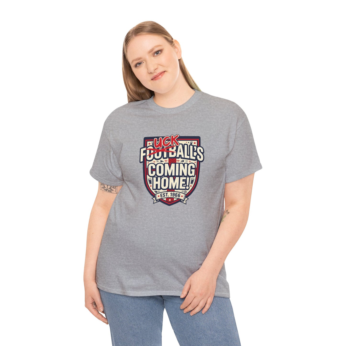 Provocative 'F*ck All's Football's Coming Home' Graphic Tee