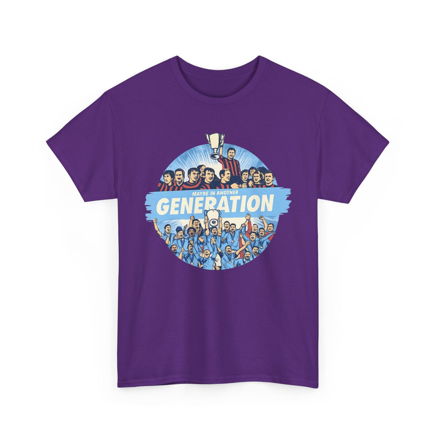 Manchester City Maybe in Another Generation Champions T‑Shirt — Retro Team Fan Tee