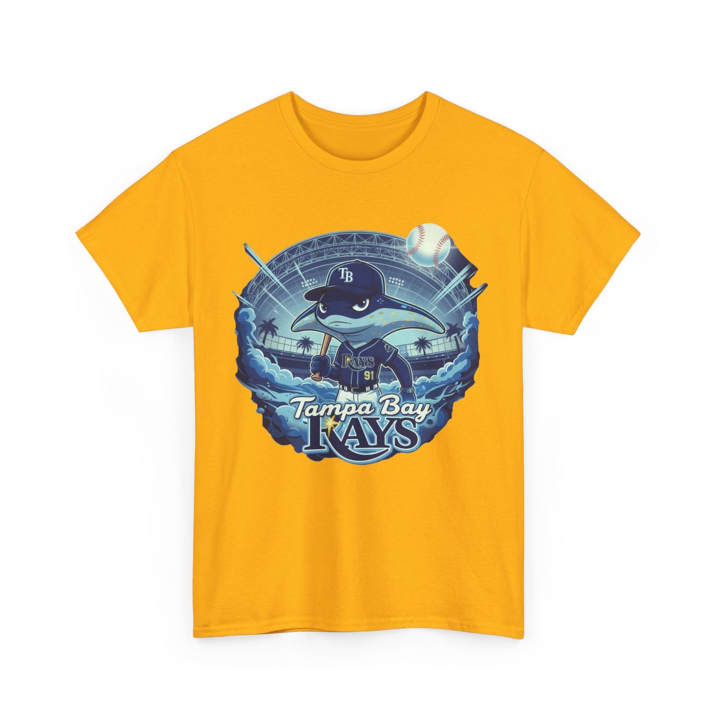 Tampa Bay Rays Mascot Graphic Tee – Retro Baseball Logo Shirt