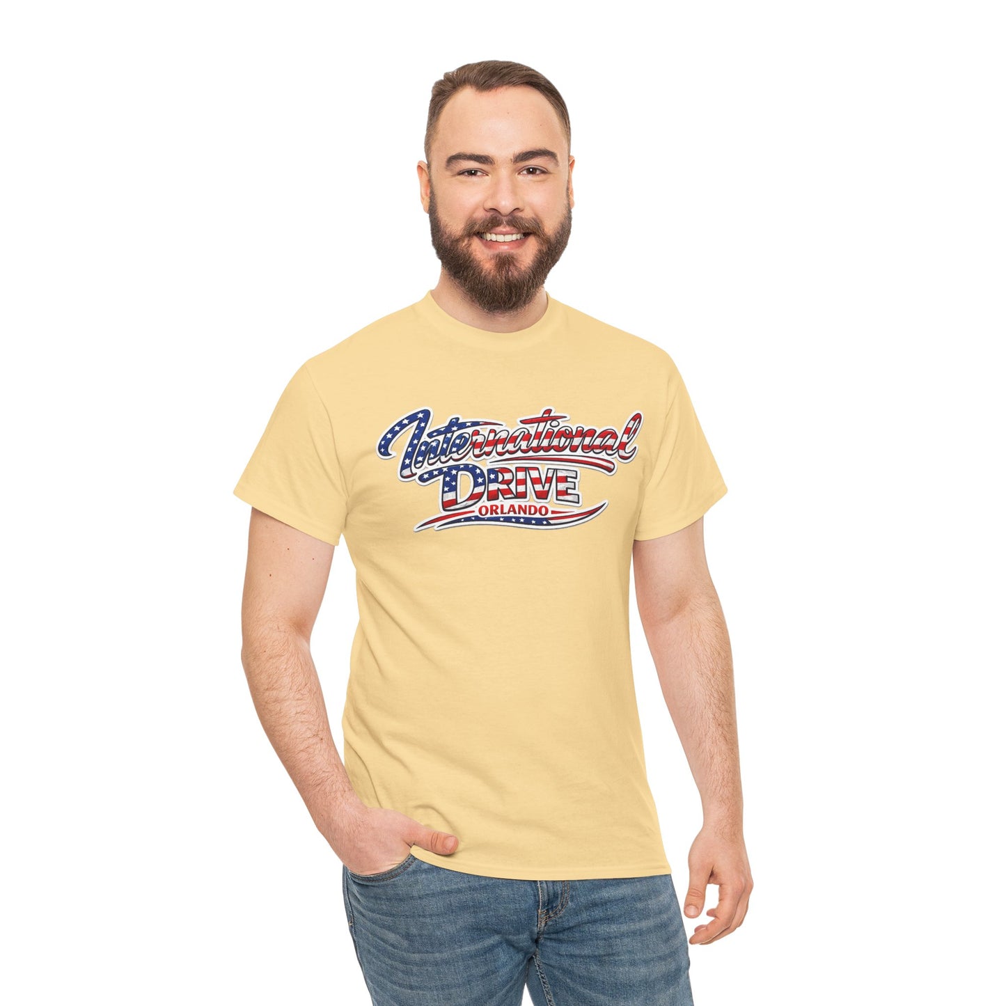 International Drive Orlando Unisex Heavy Cotton Tee