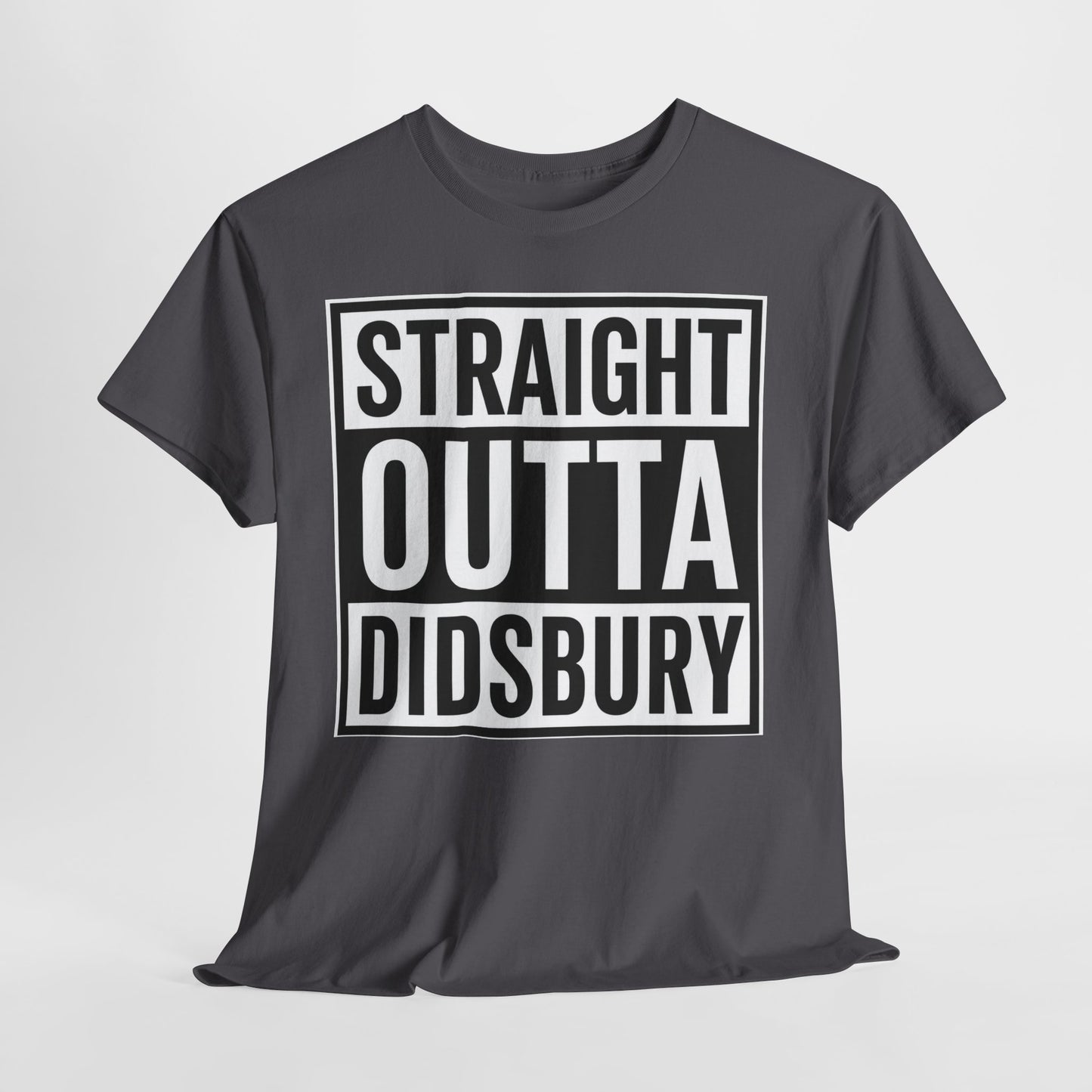 Straight Outta Didsbury T‑Shirt — Graphic City Pride Tee