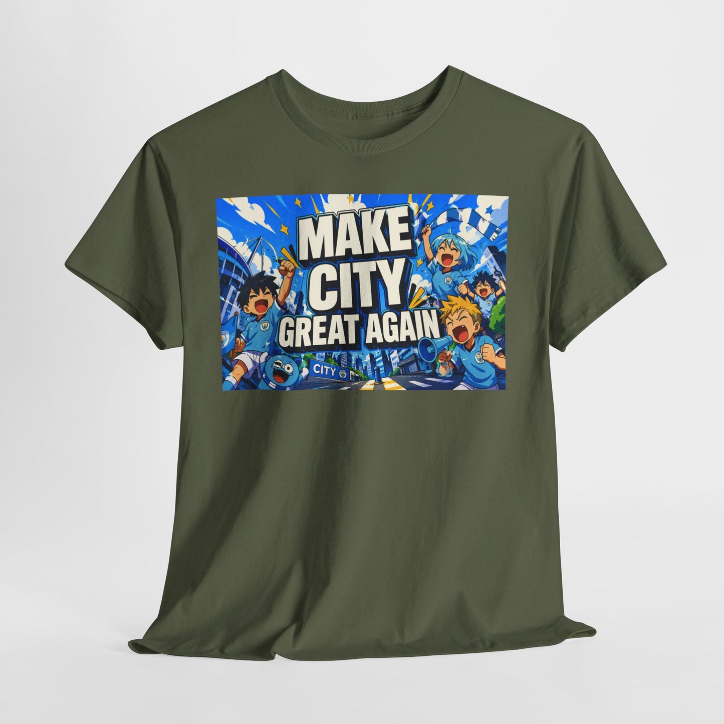 Make City Great Again Graphic Tee — Urban Skateboard Streetwear T-Shirt