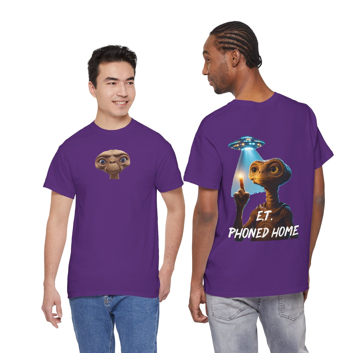 E.T. Phoned Home Tee — Retro Sci‑Fi Alien Graphic T-Shirt