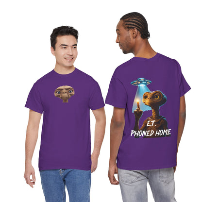 E.T. Phoned Home Tee — Retro Sci‑Fi Alien Graphic T-Shirt
