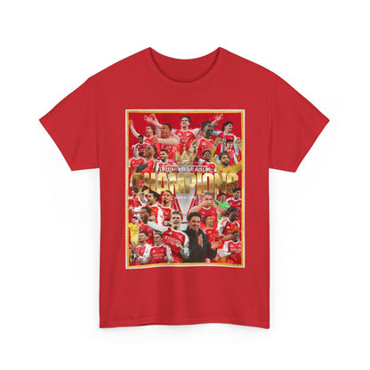 Arsenal Premier League Champions – Players Poster T-shirt
