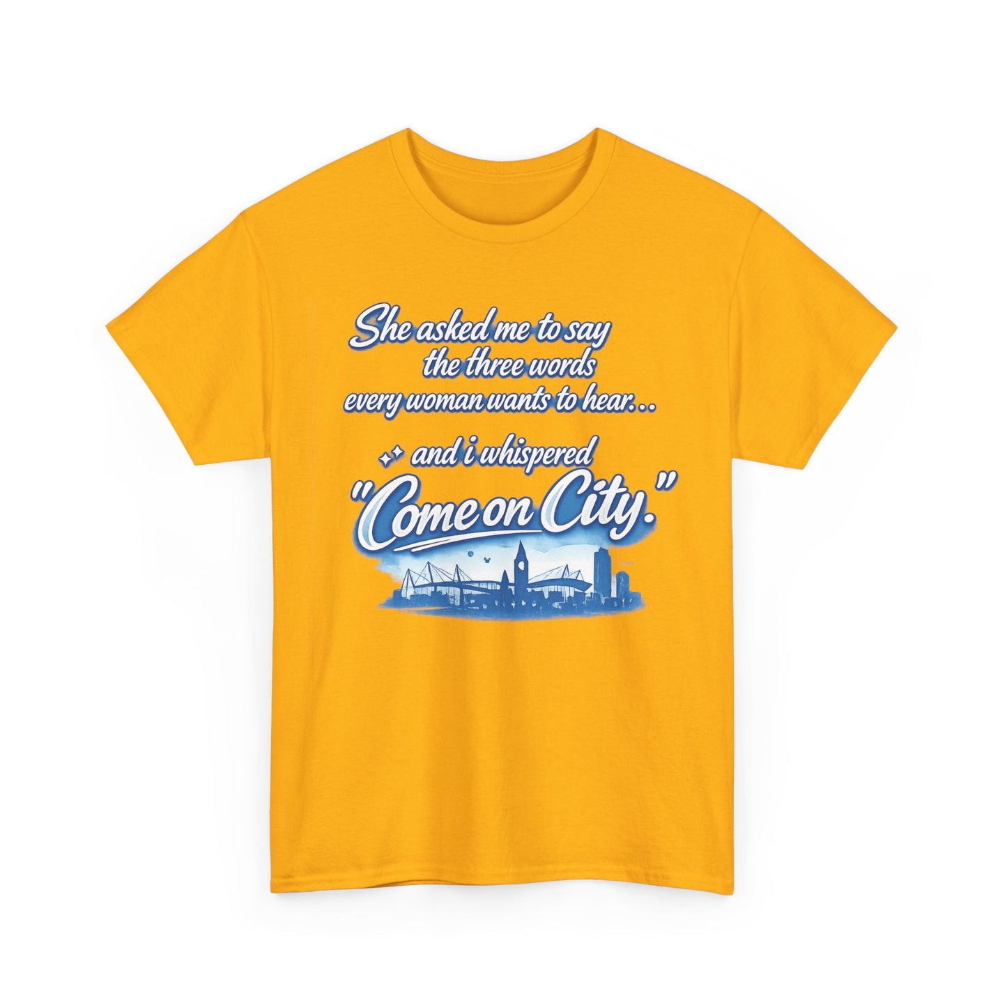 Come on City Skyline Tee — Retro Script Urban Pride T‑Shirt