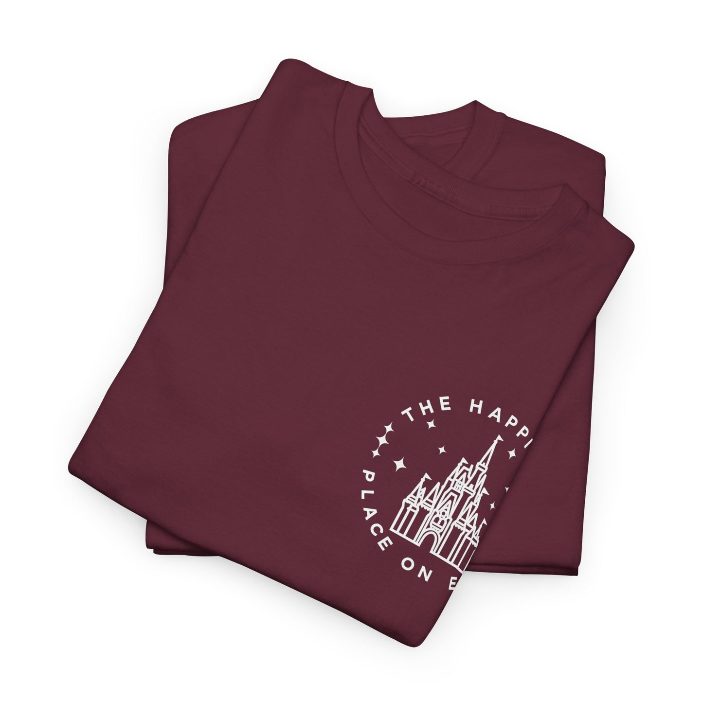 Castle Graphic Tee — "The Happiest Place on Earth" Theme Park T‑Shirt