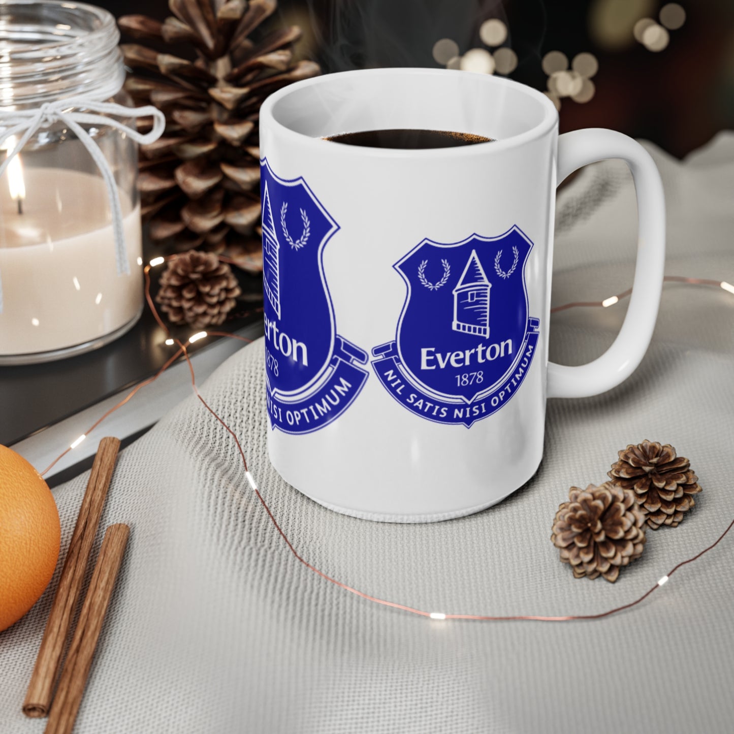Everton Football Crest Ceramic Coffee Mug — 11oz & 15oz