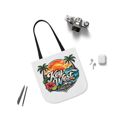 Key West Sunset Canvas Tote