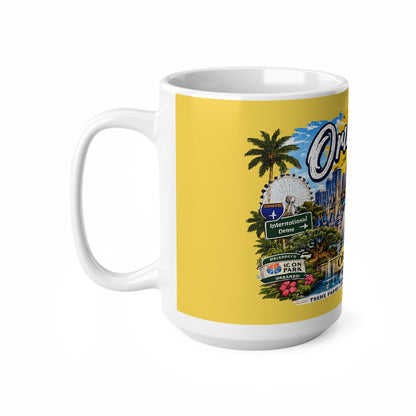 Orlando Souvenir Coffee Mug — ‘Orlando The City Beautiful’ 11oz & 15oz Ceramic