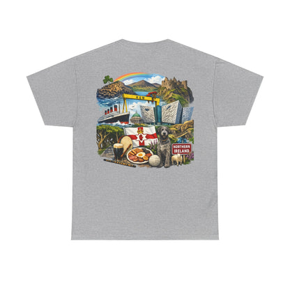 Northern Ireland Collage Tee — "Make Northern Ireland Great Again" Graphic T-Shirt