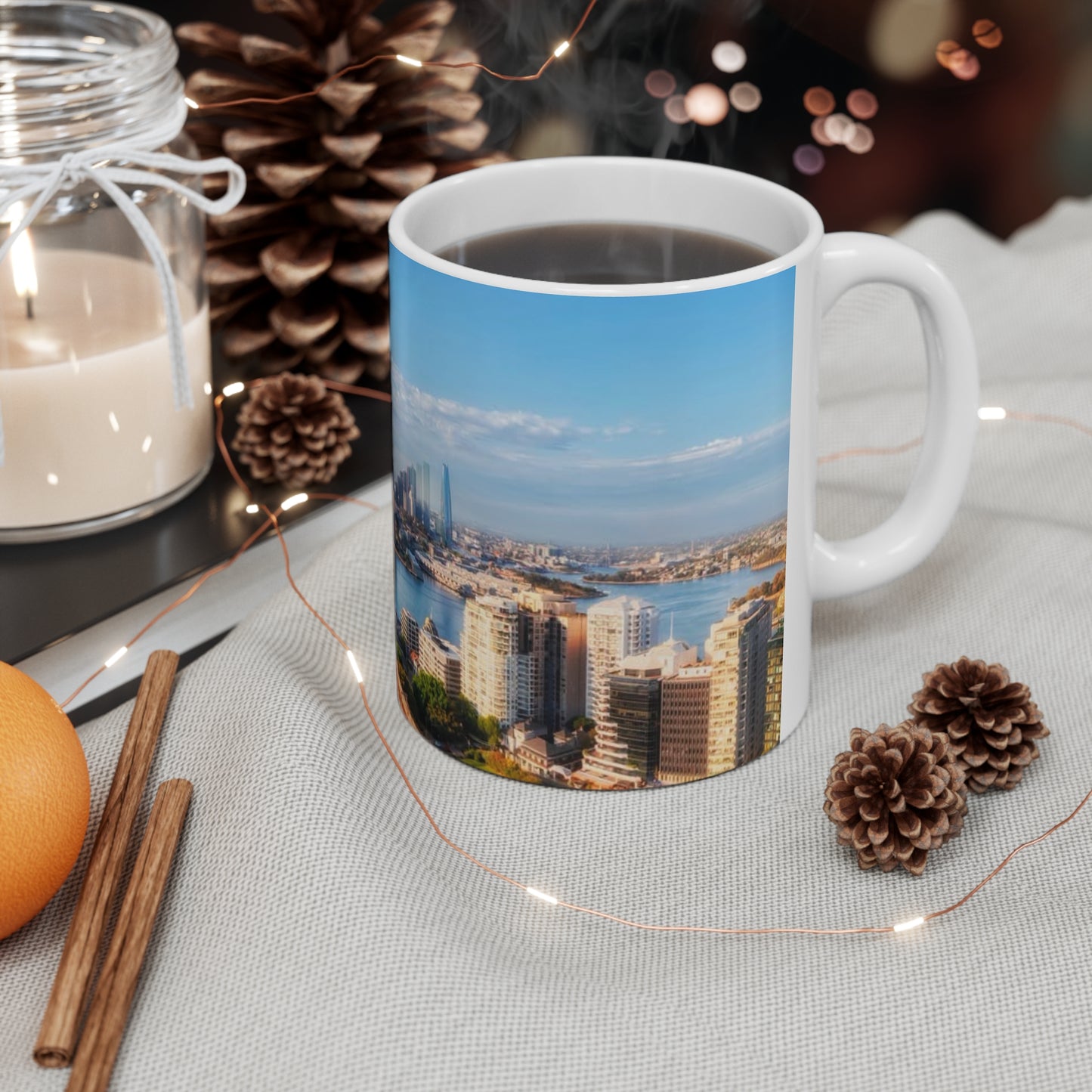Sydney Harbour Landscape Coffee Mug — Ceramic 11oz & 15oz