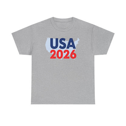 USA 2026 T-Shirt — Patriotic Supporter Tee
