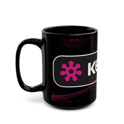 Key 103 Black Coffee Mug – Retro Radio Logo 11oz/15oz