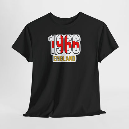 1966 England T‑Shirt – Retro World Cup Winners Football Tee