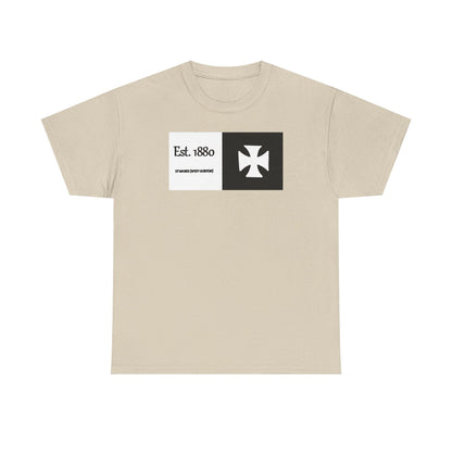 ST Mark's West Gorton (Manchester City) Est. 1880 Cross Logo T-Shirt
