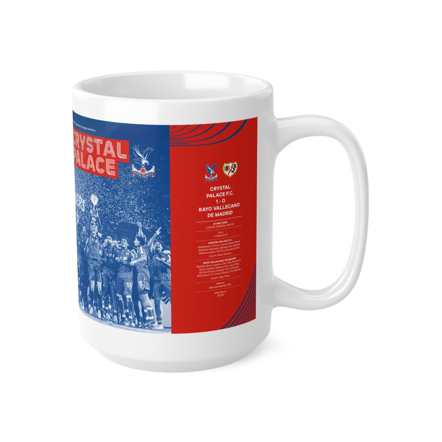 Crystal Palace 2026 UEFA Conference League Winners Coffee Mug – 11oz & 15oz