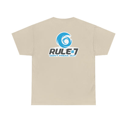 T-Shirt — Rule #7 “Don’t Freak Out” Logo Tee