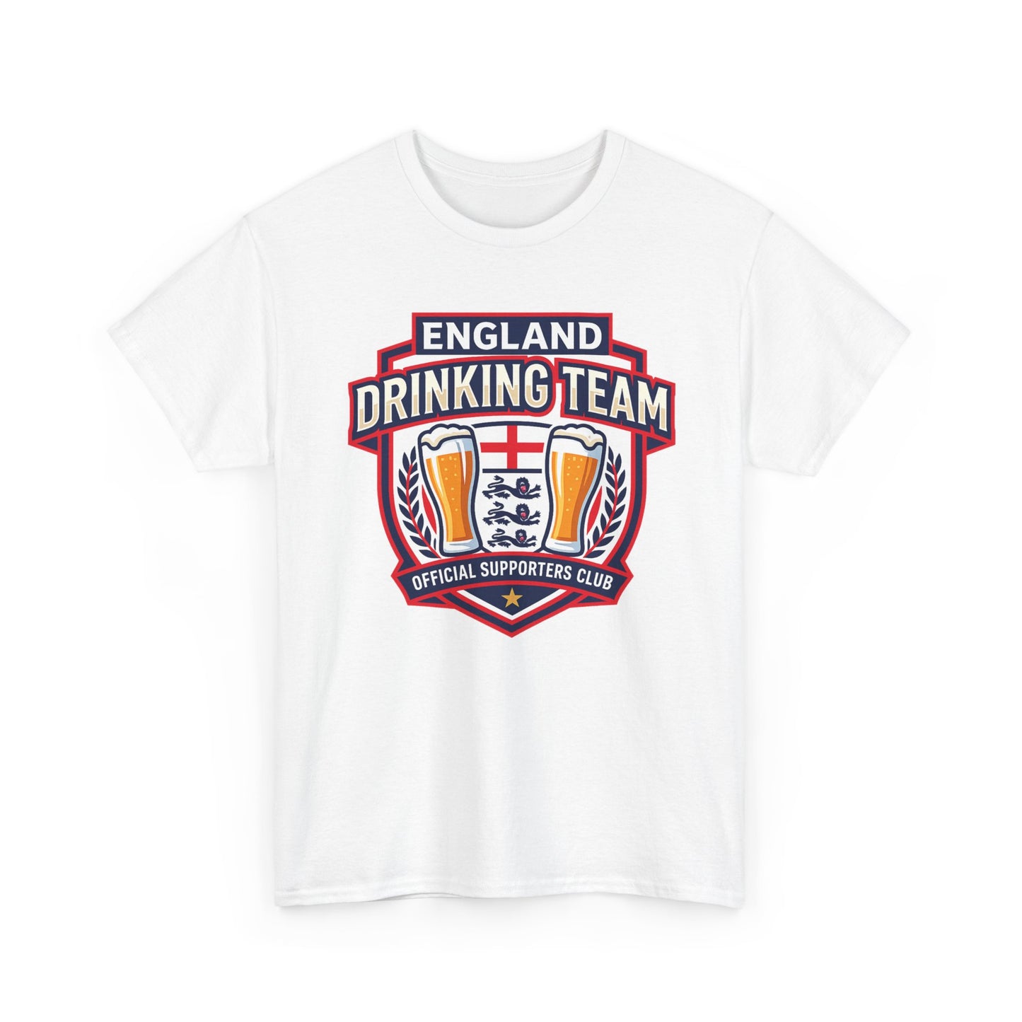 England Drinking Team T-Shirt — Official Supporters Club Pub Tee