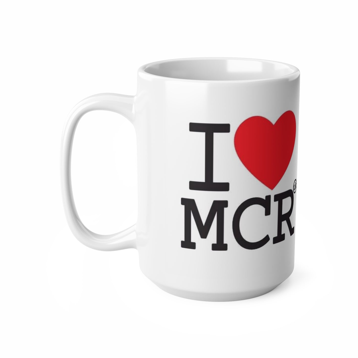 I Love Manchester Mug - I  MCR Ceramic Coffee Mug (11oz & 15oz)