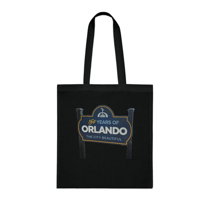 Orlando 150 Years Tote Bag — 'The City Beautiful' Cotton Market Tote