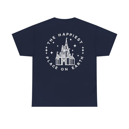 Castle Graphic Tee — "The Happiest Place on Earth" Theme Park T‑Shirt