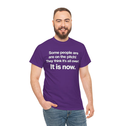 Some people are on the pitch - England 1966 T-Shirt — Bold Motivational Quote Tee