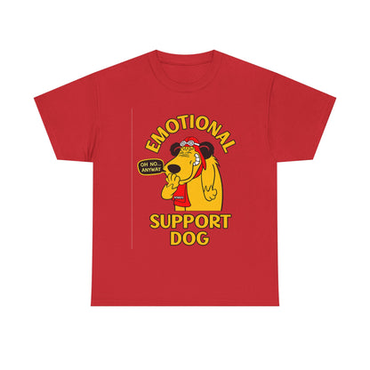 Emotional Support Dog T-Shirt — Cute Cartoon Comfort Pup Tee