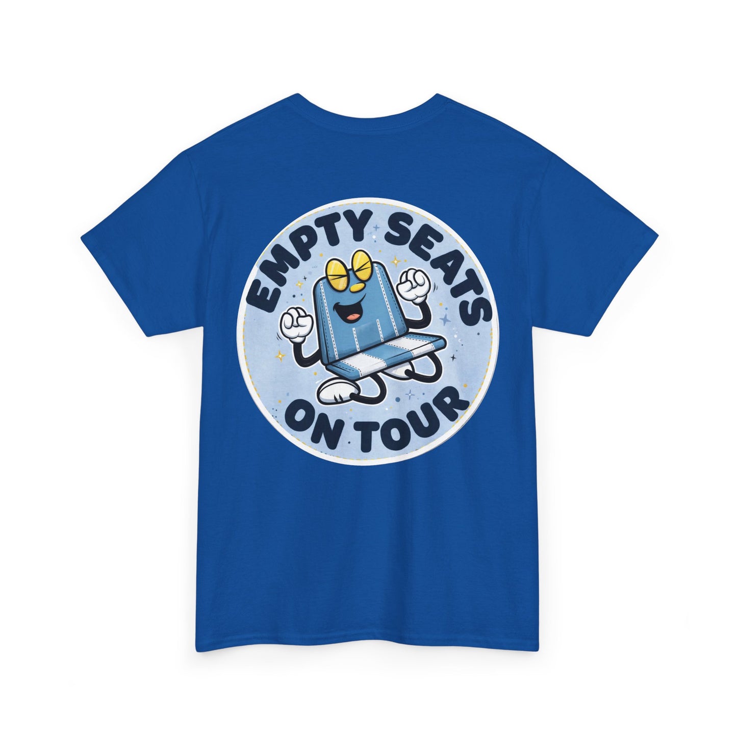 Manchester City T-Shirt — 'Empty Blue Seats On Tour' Retro Skate Graphic Tee