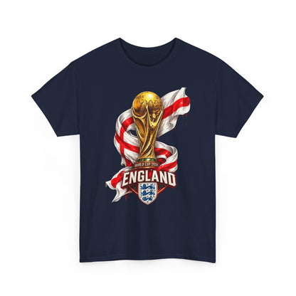 England World Cup Trophy T‑Shirt — St George's Cross Football Fan Tee