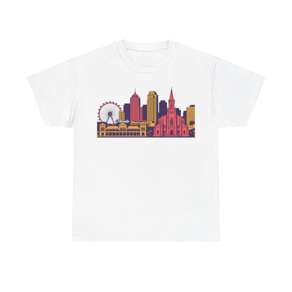 Orlando City Skyline T-Shirt — Colorful Urban Landmark Graphic Tee