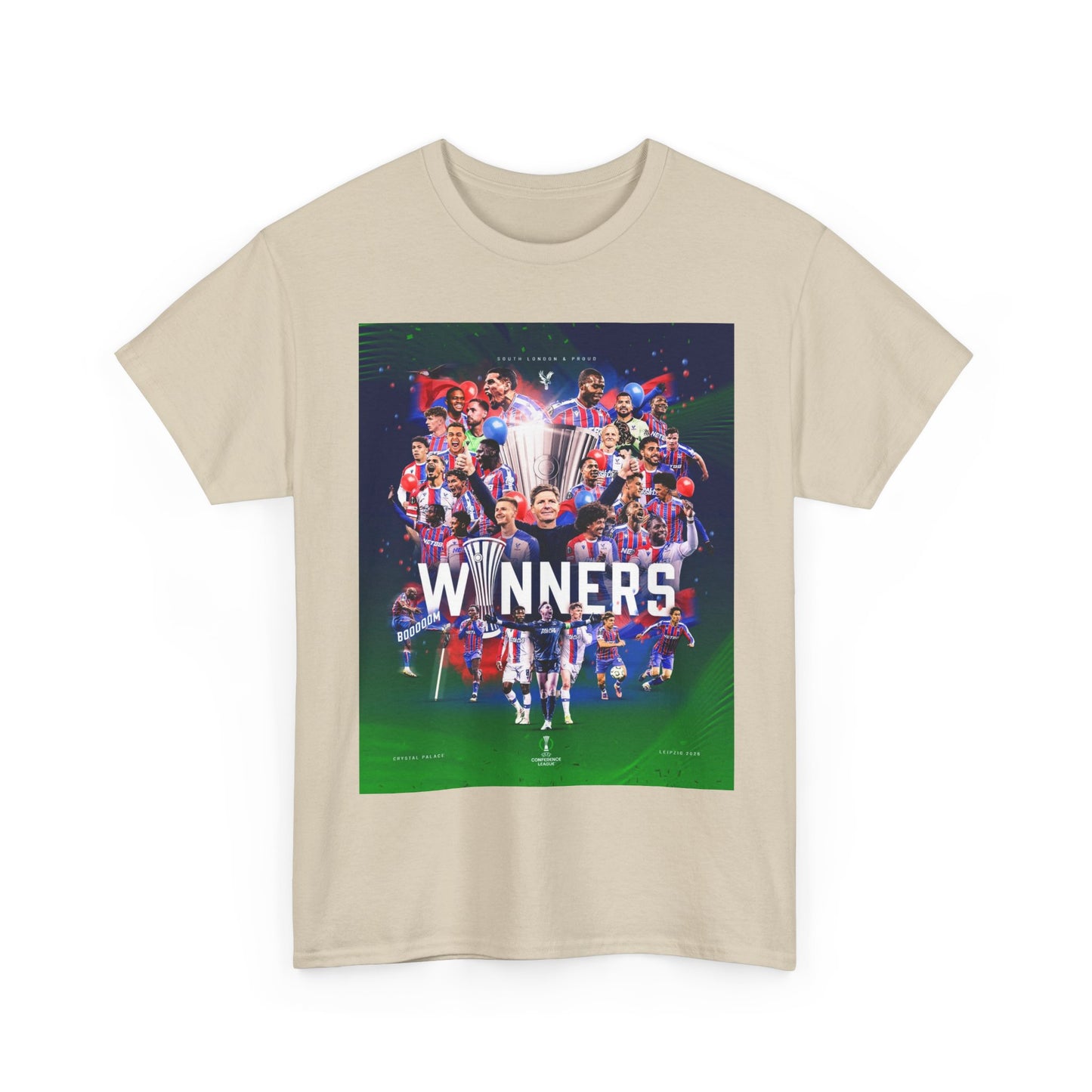 Crystal Palace UEFA Conference Winners Collage T‑Shirt