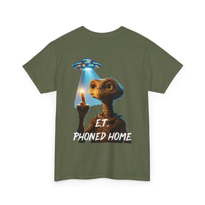 E.T. Phoned Home Tee — Retro Sci‑Fi Alien Graphic T-Shirt