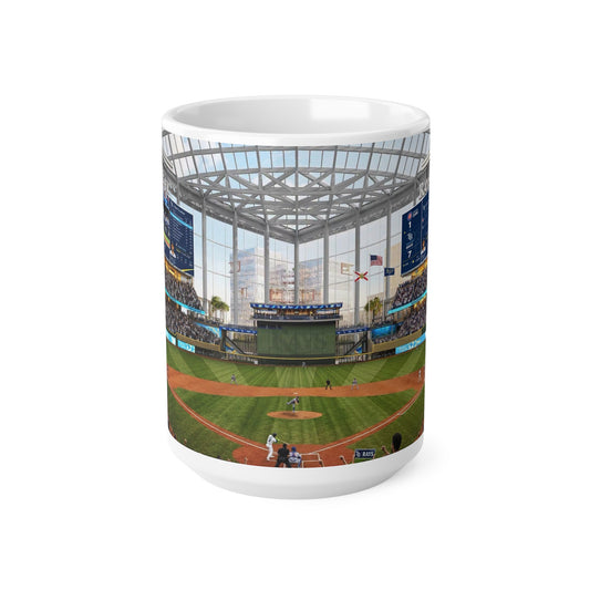 Baseball Stadium Photo Mug – Tampa Bay Game Day Ceramic Coffee Cup (11oz & 15oz)